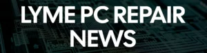 banner showing news text overtop of a circuit board